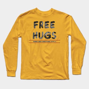 Free Hugs (BnW) Long Sleeve T-Shirt